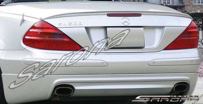 Custom Mercedes SL Trunk Wing  Convertible (2003 - 2012) - $279.00 (Manufacturer Sarona, Part #MB-047-TW)